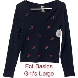 Girls FCT Basics Rose Sweater